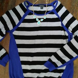 B Design Striped Sweater